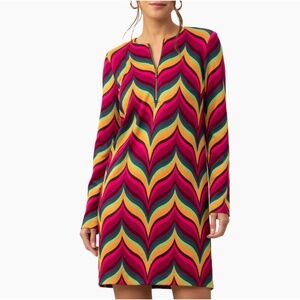 Trina Turk Lusinda Chevron Minidress
